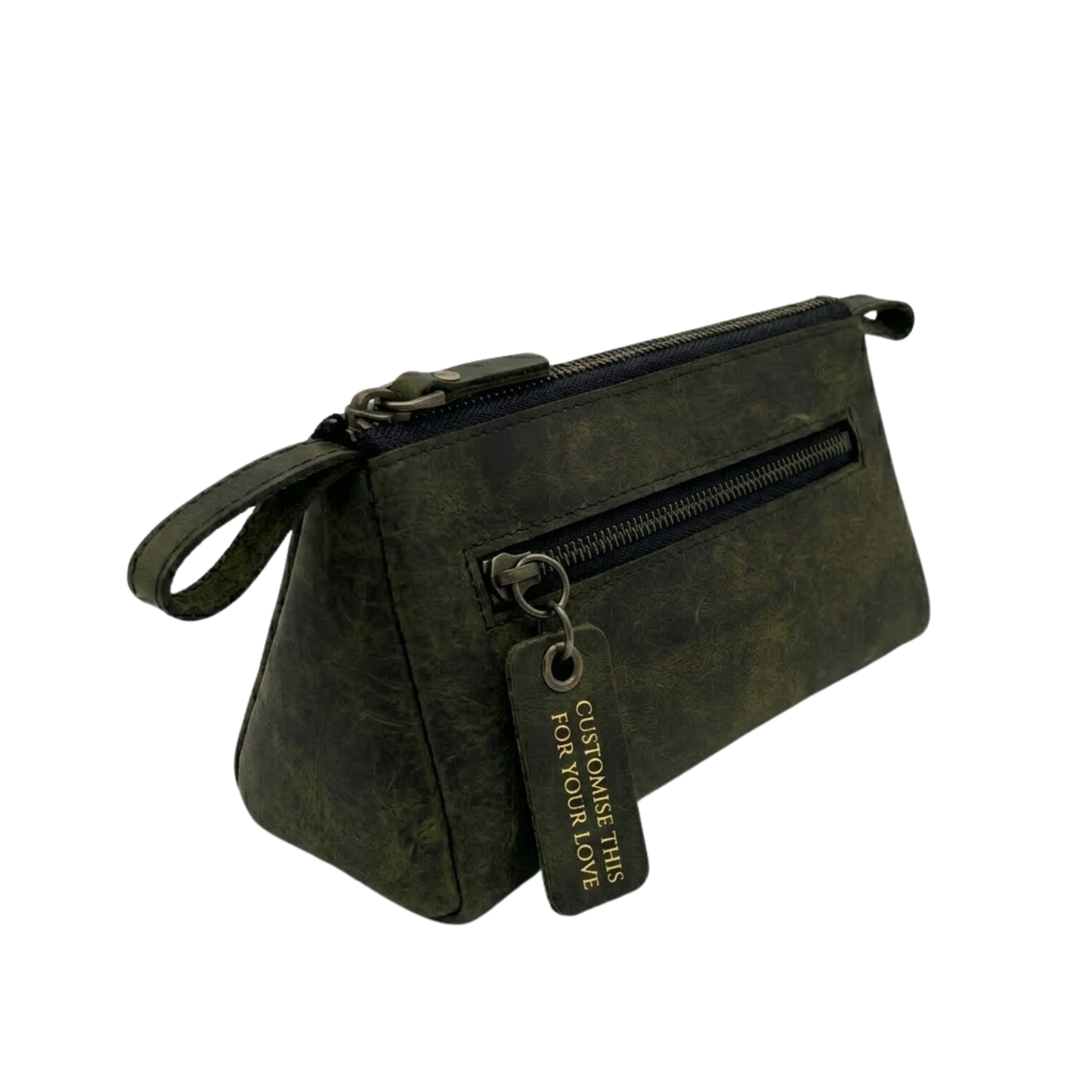 Bespoke Leather Cosmetic Makeup Bag