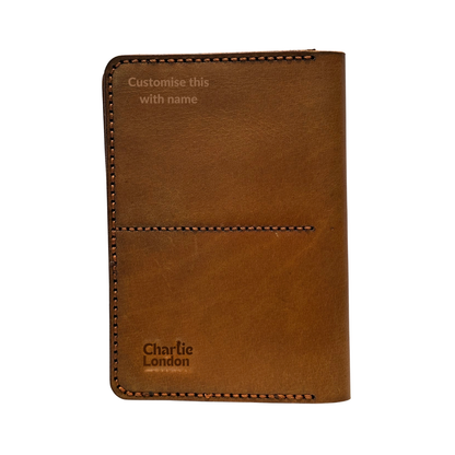 Custom Personalized Leather Passport Holder