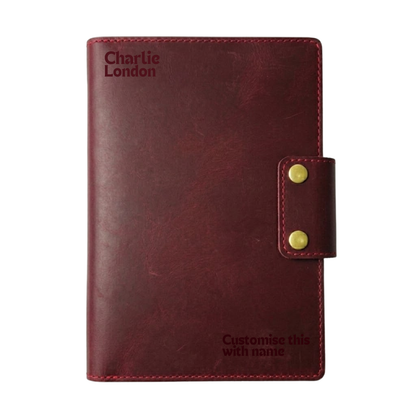 Custom Personalized Leather A5 Notebook