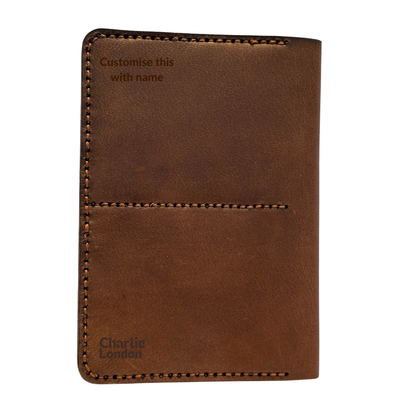 Custom Personalized Leather Passport Holder