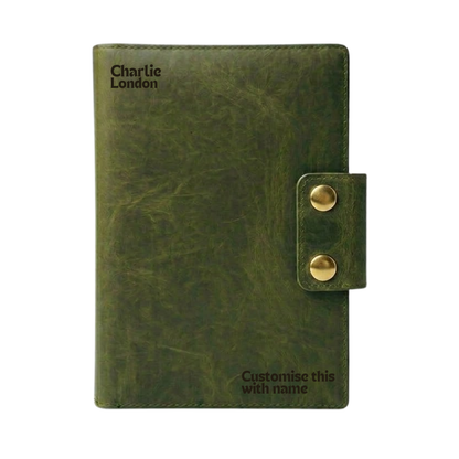 Custom Personalized Leather A5 Notebook