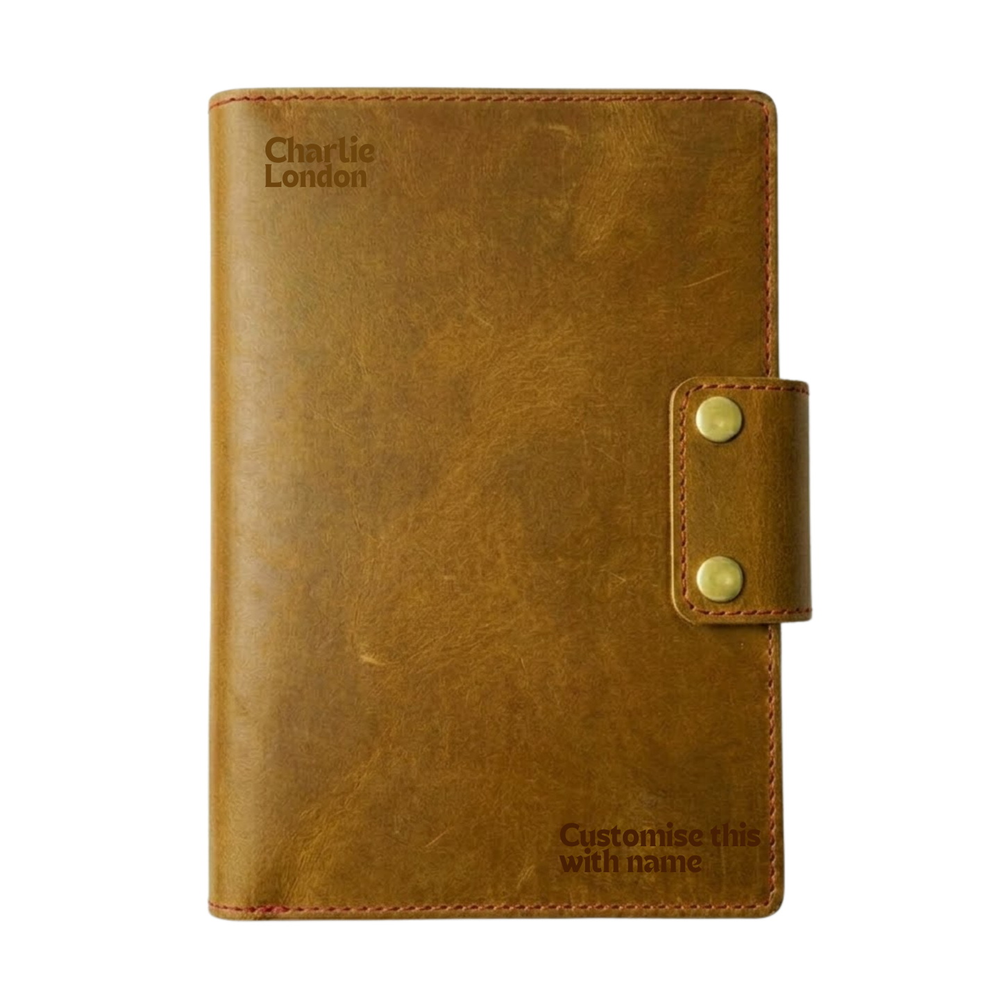 Custom Personalized Leather A5 Notebook
