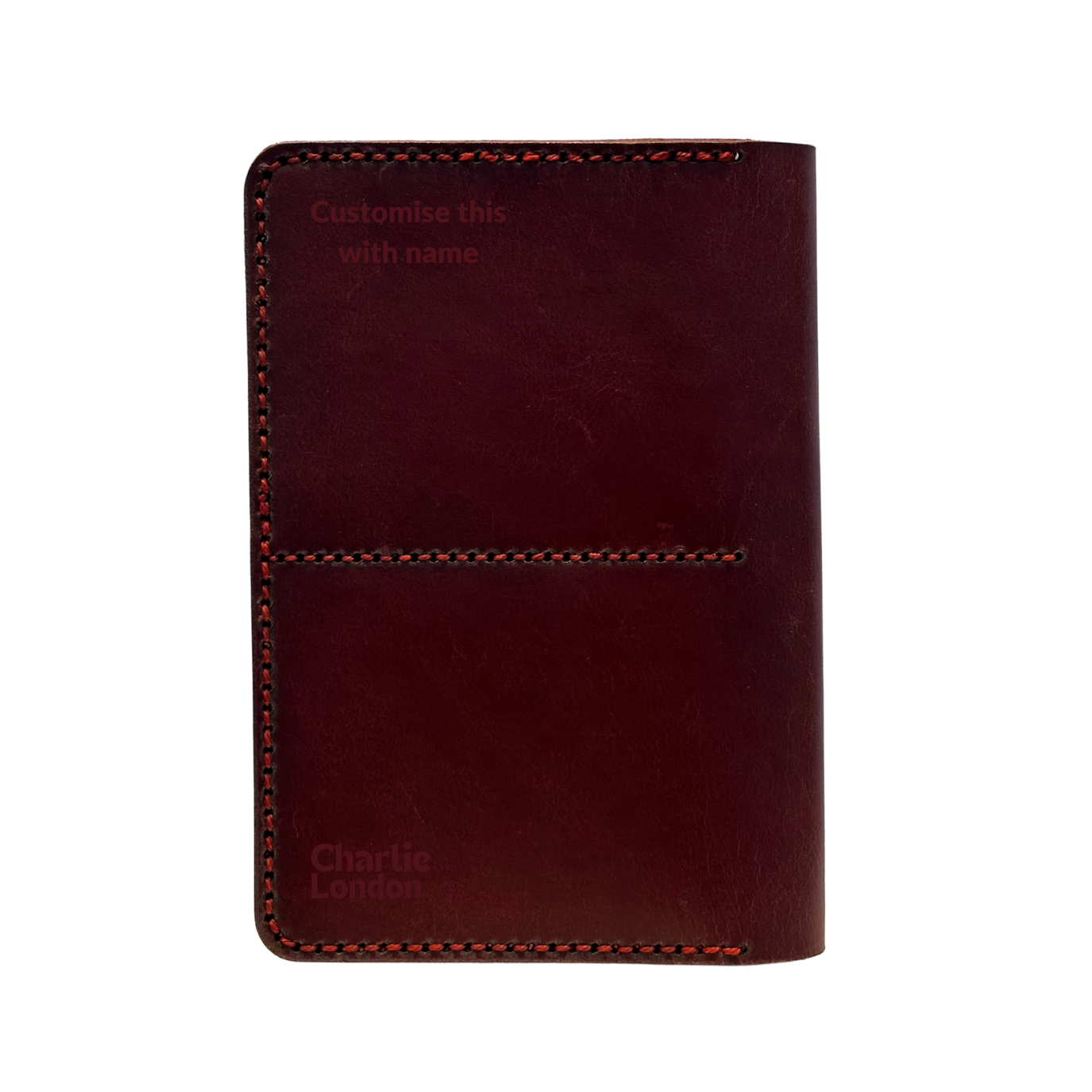 Custom Personalized Leather Passport Holder