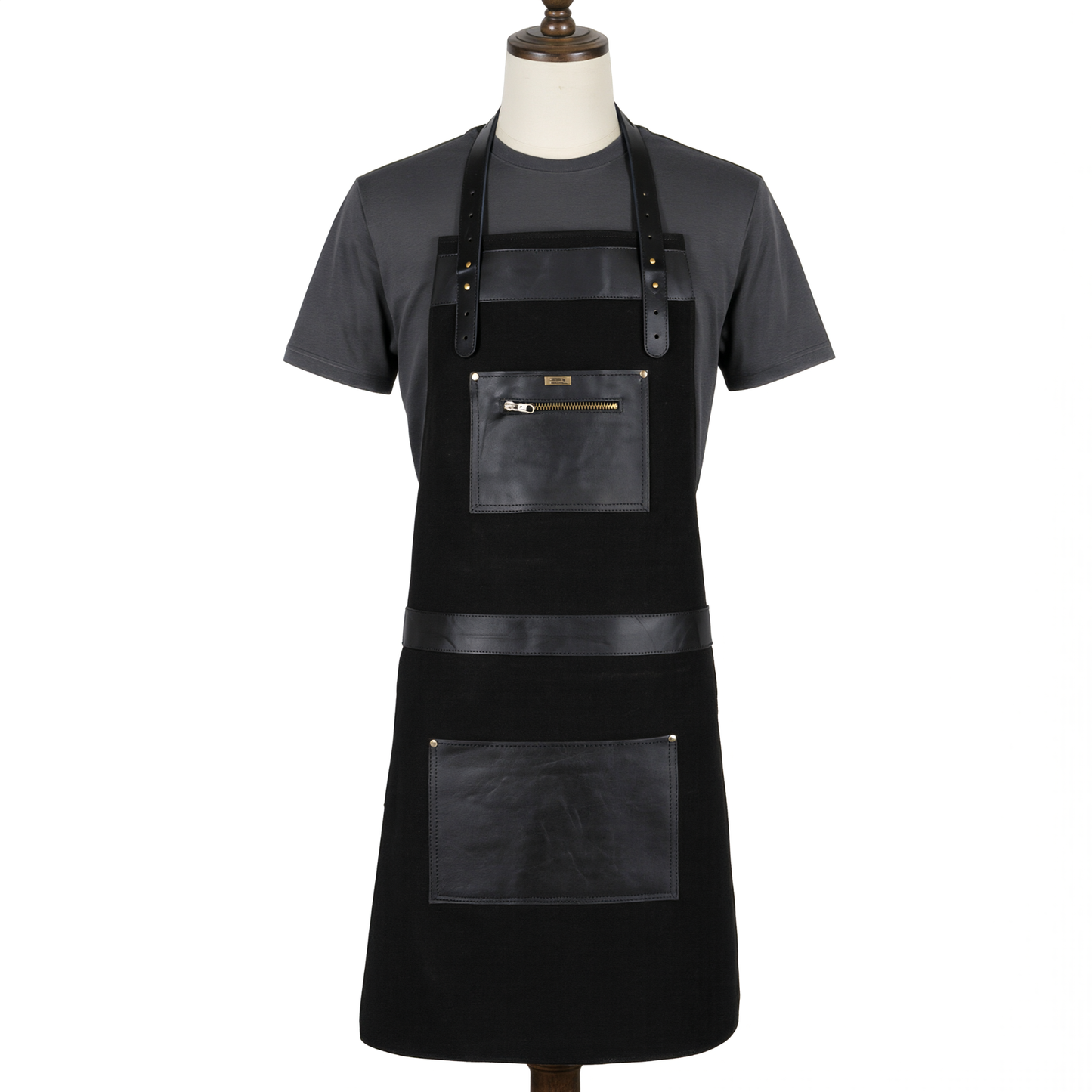 Personalised Leather & Canvas Apron – A Special Gift for Dad