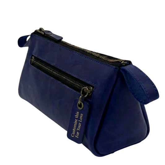 Bespoke Leather Cosmetic Makeup Bag
