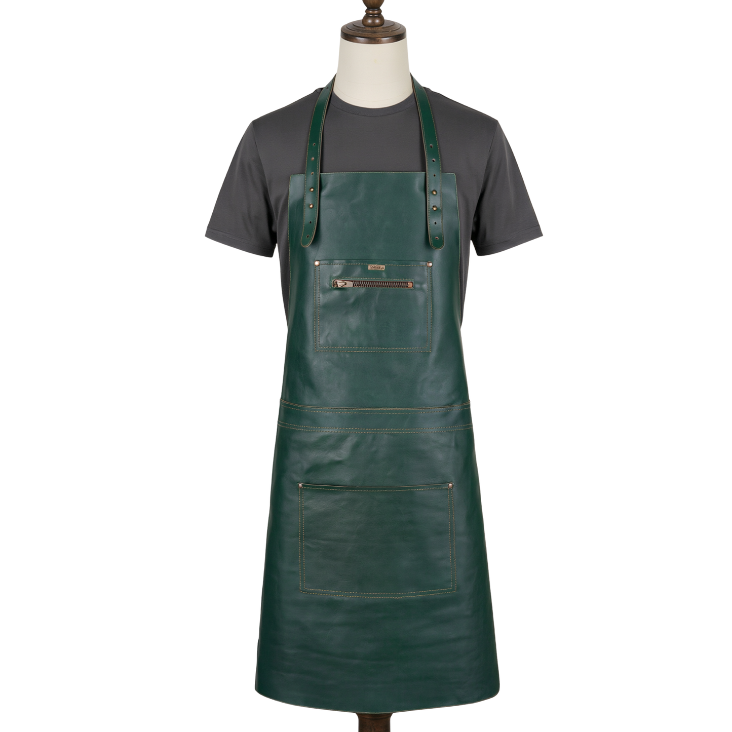 Personalised Leather & Canvas Apron – A Special Gift for Dad