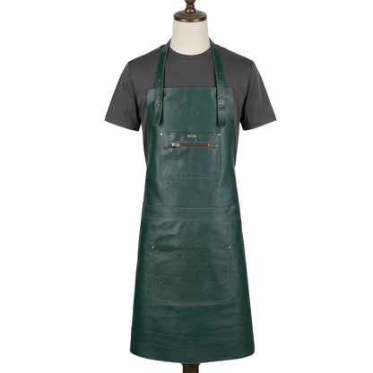 Personalised Leather & Canvas Apron – A Special Gift for Dad