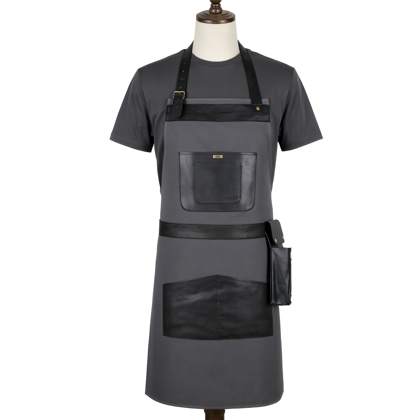 Personalised Leather & Canvas Aprons for Men, Dad and BBQ Lovers